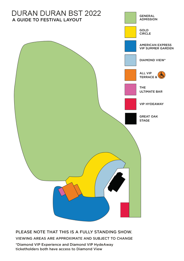 Duran Duran BST Hyde Park Festival 10th July 2022