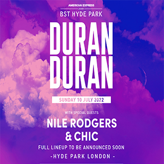 Duran Duran 10th July BST Hyde Park 2022