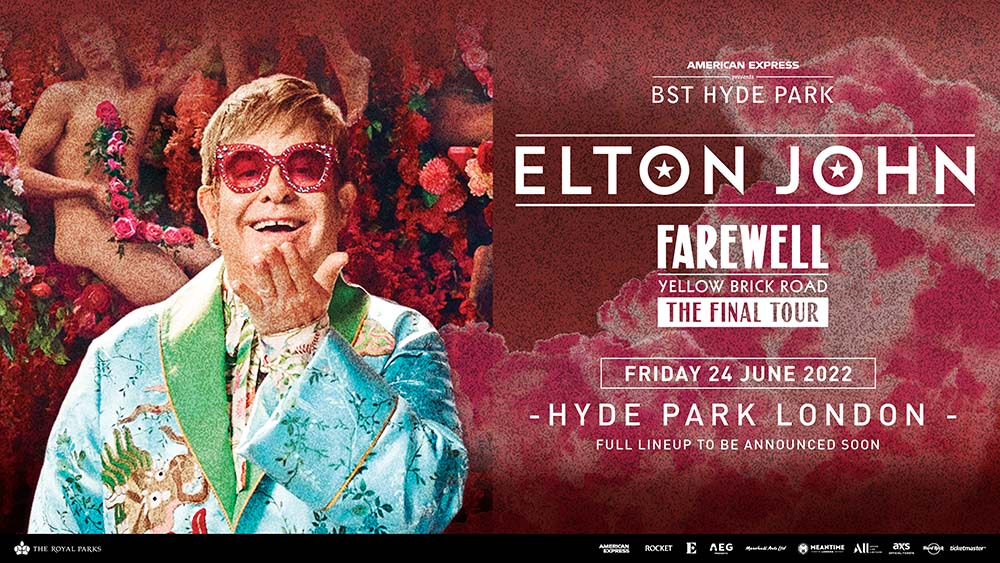 Elton John BST Hyde Park 24 June 2022