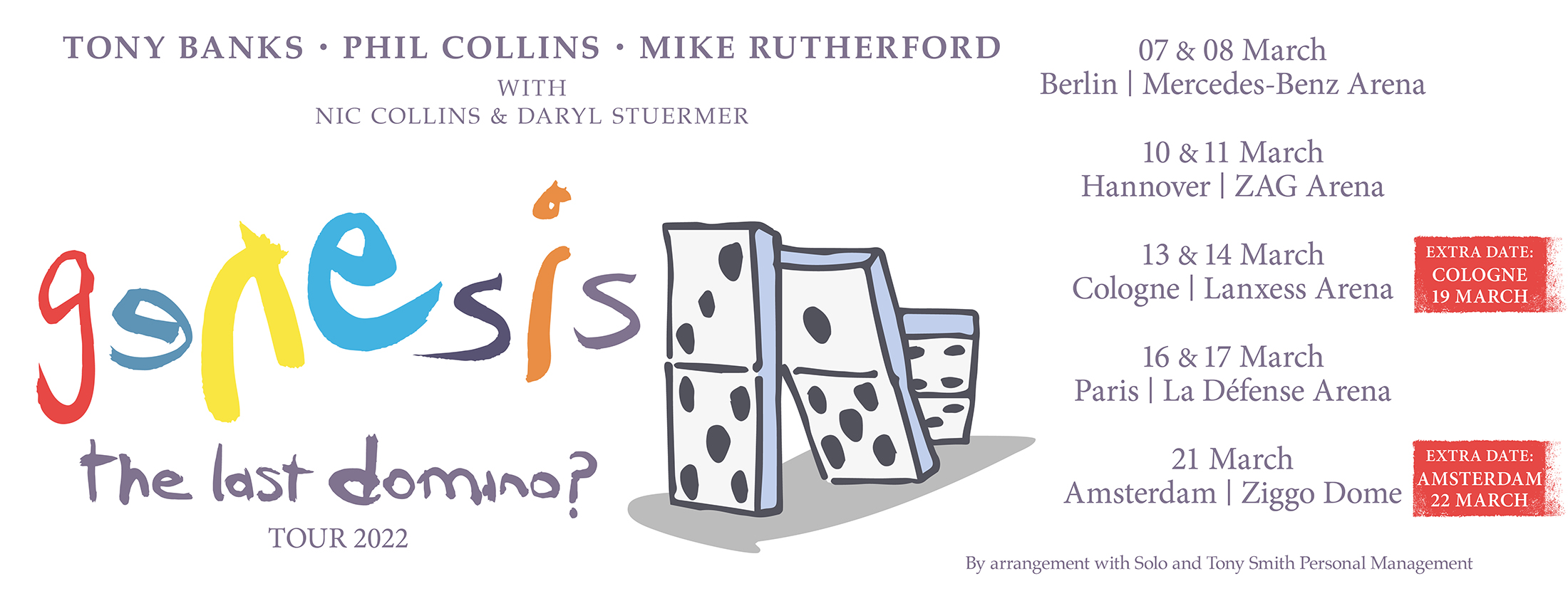 Genesis The Last Domino? Tour Europe 2022