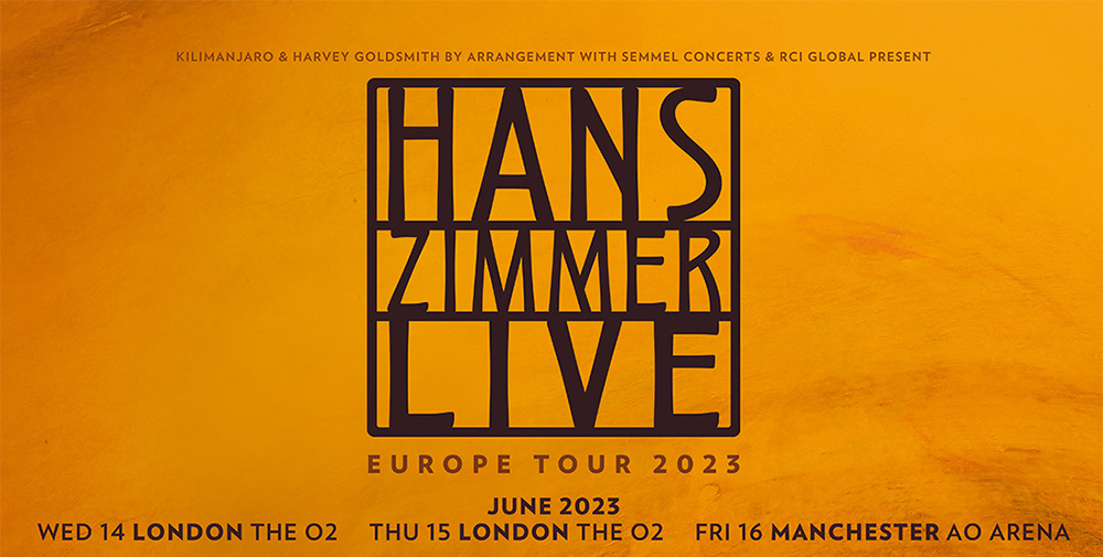 Hans Zimmer Live Europe Tour 2023